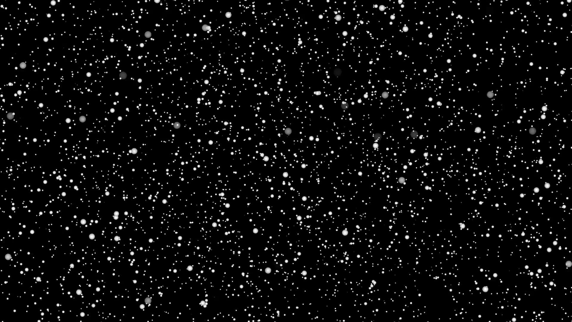 A Black And White Background With Snowflakes Falling