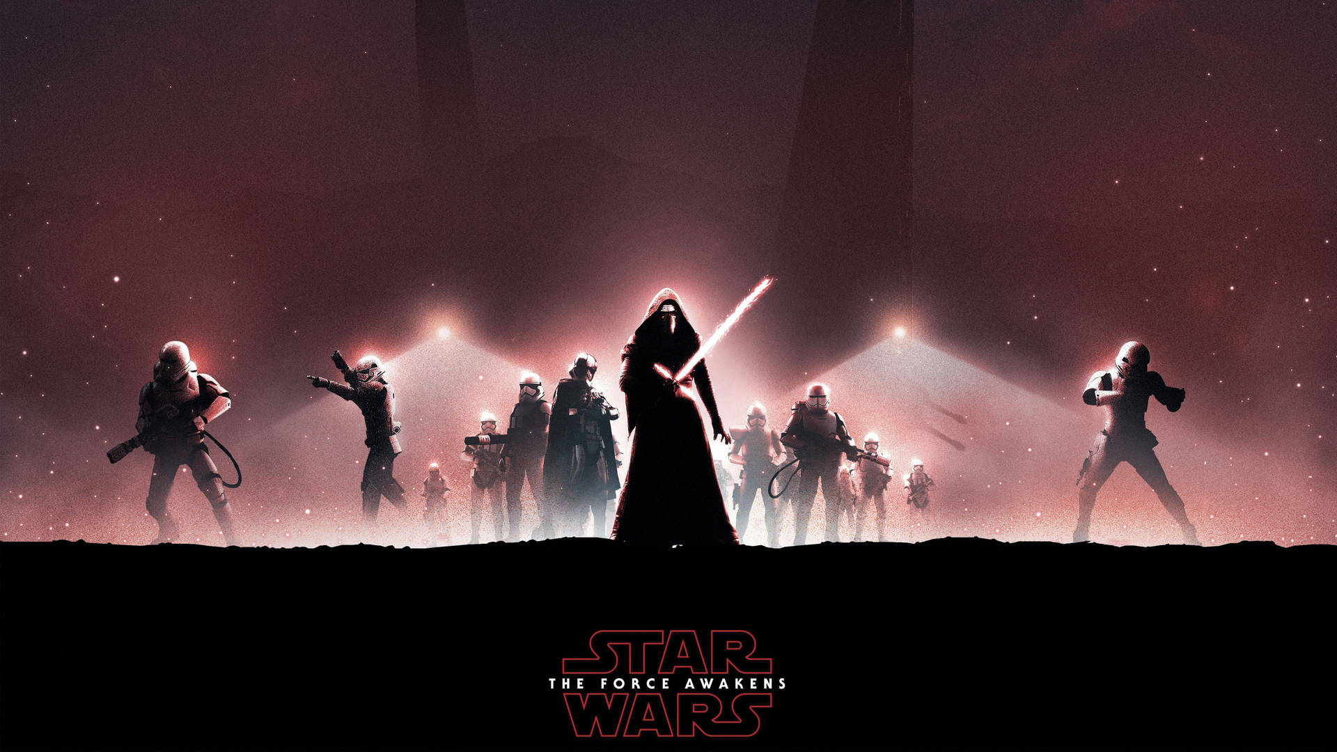 Darth Vader's Legacy - Kylo Ren Enforces the First Order Wallpaper