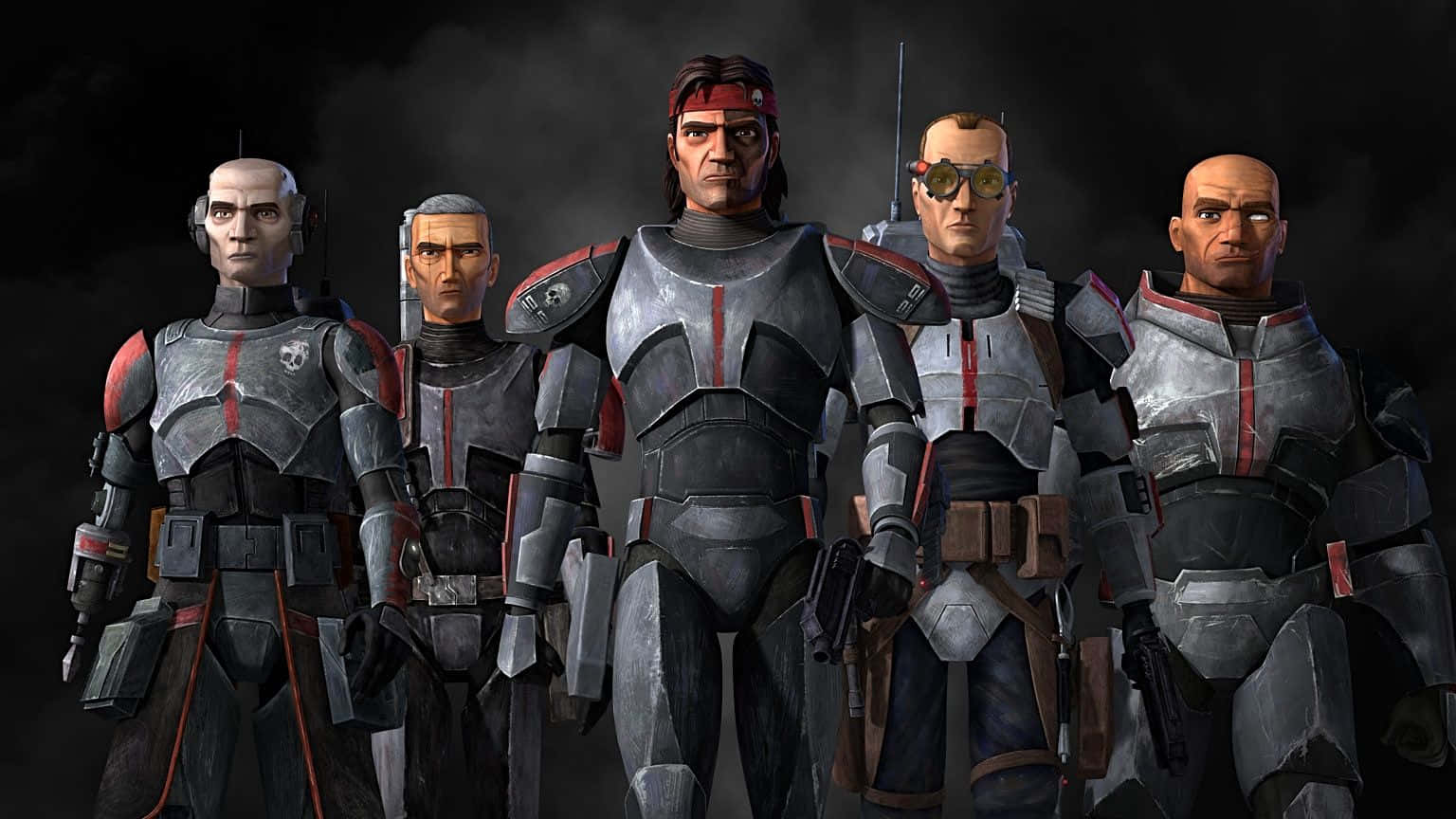 The Bad Batch, ready to take on The Empire's forces Wallpaper