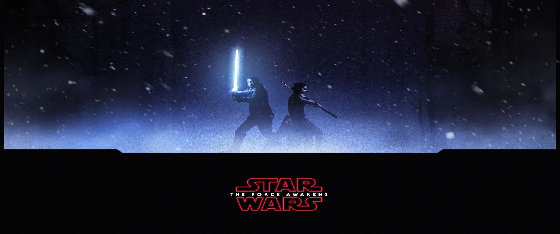 Star Wars The Force Awakens Ultra Wide Battle Scene Wallpaper