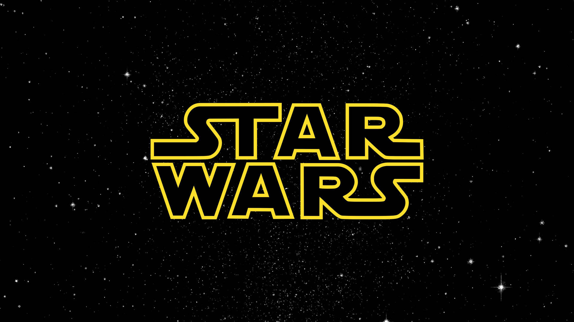 Star Wars Title Logo Wallpaper