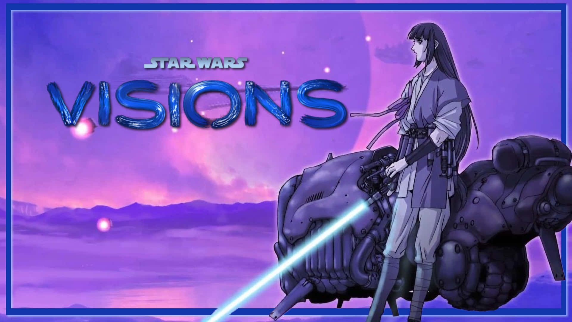 Star Wars Visions F Character Wallpaper