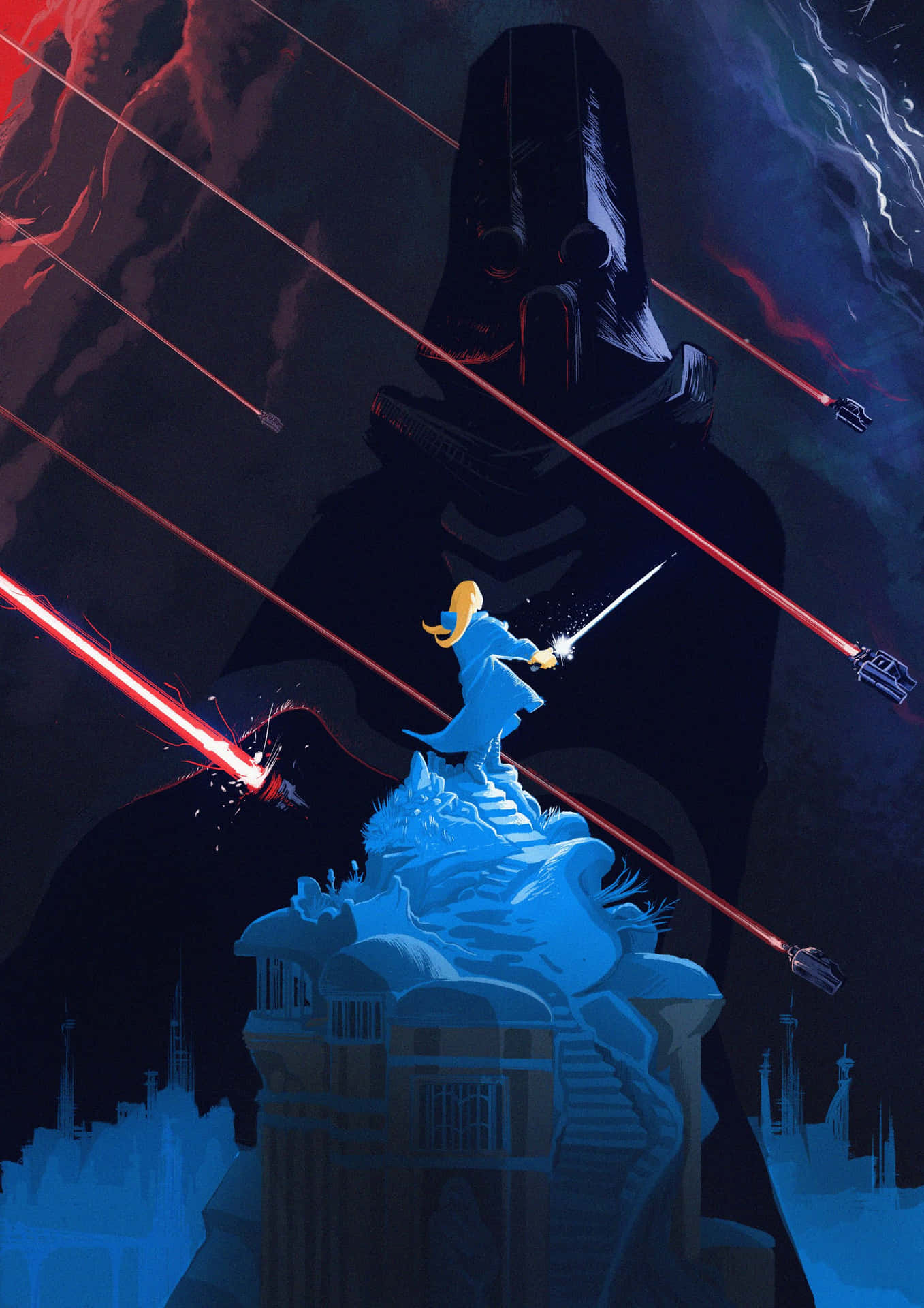 Saku Of Star Wars Visions Wallpaper