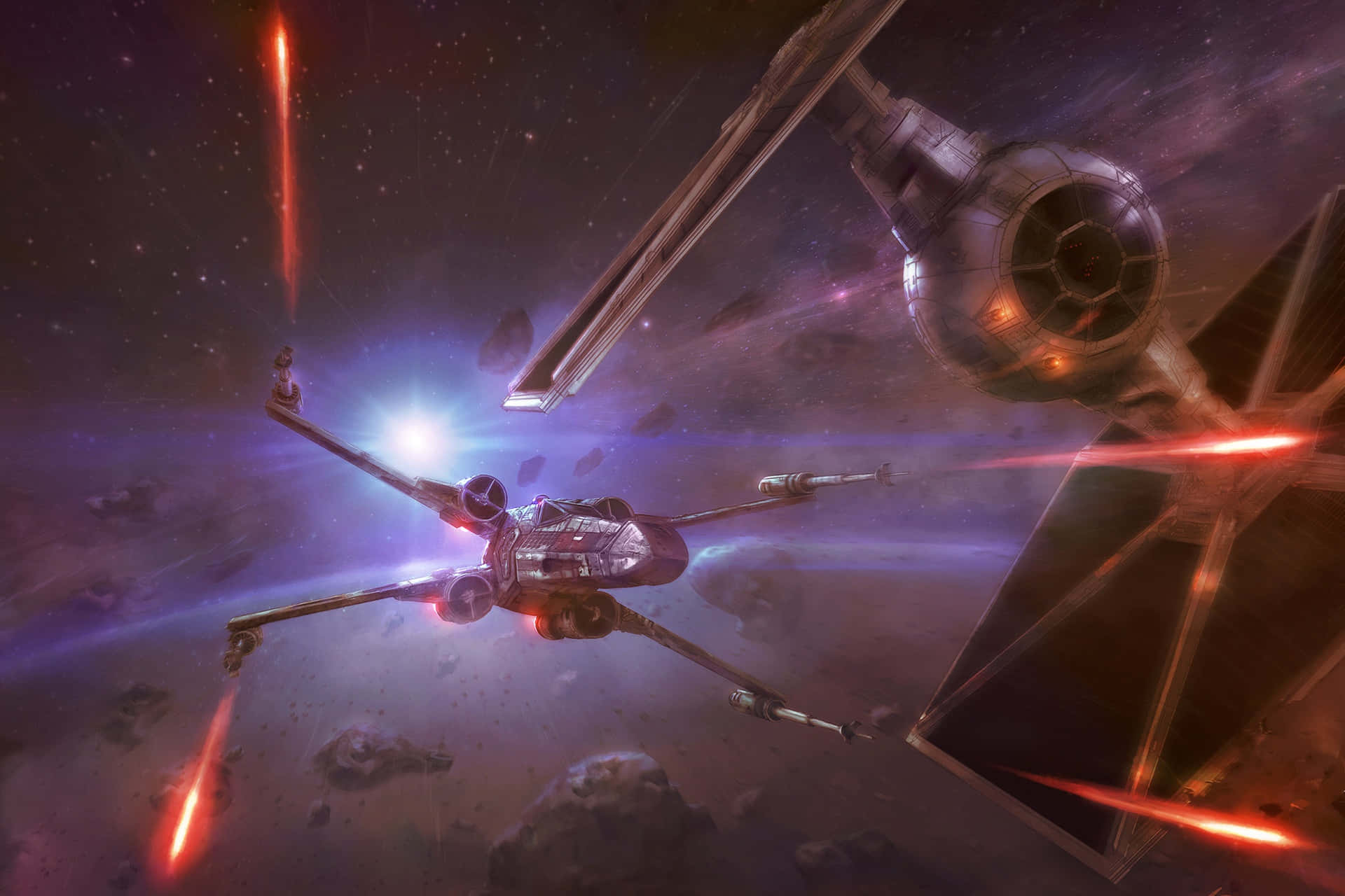 "The X-Wing Fighter, Ready for its Mission to Save the Galaxy" Wallpaper