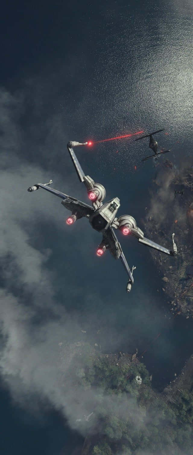 Fly the X-Wing and save the galaxy! Wallpaper