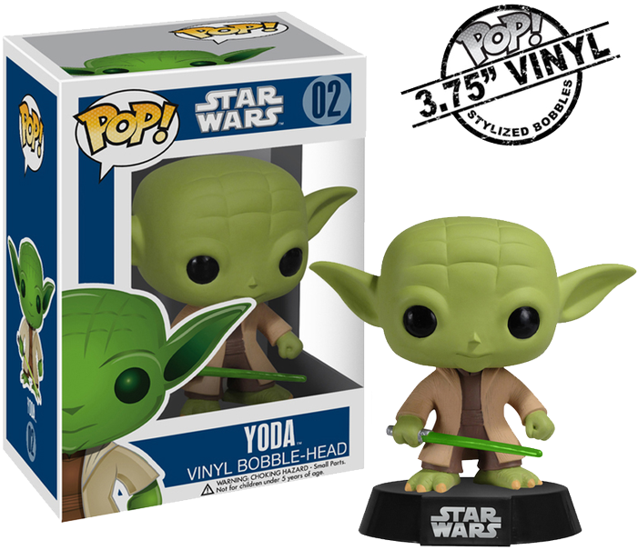 Star Wars Yoda Funko Pop PNG