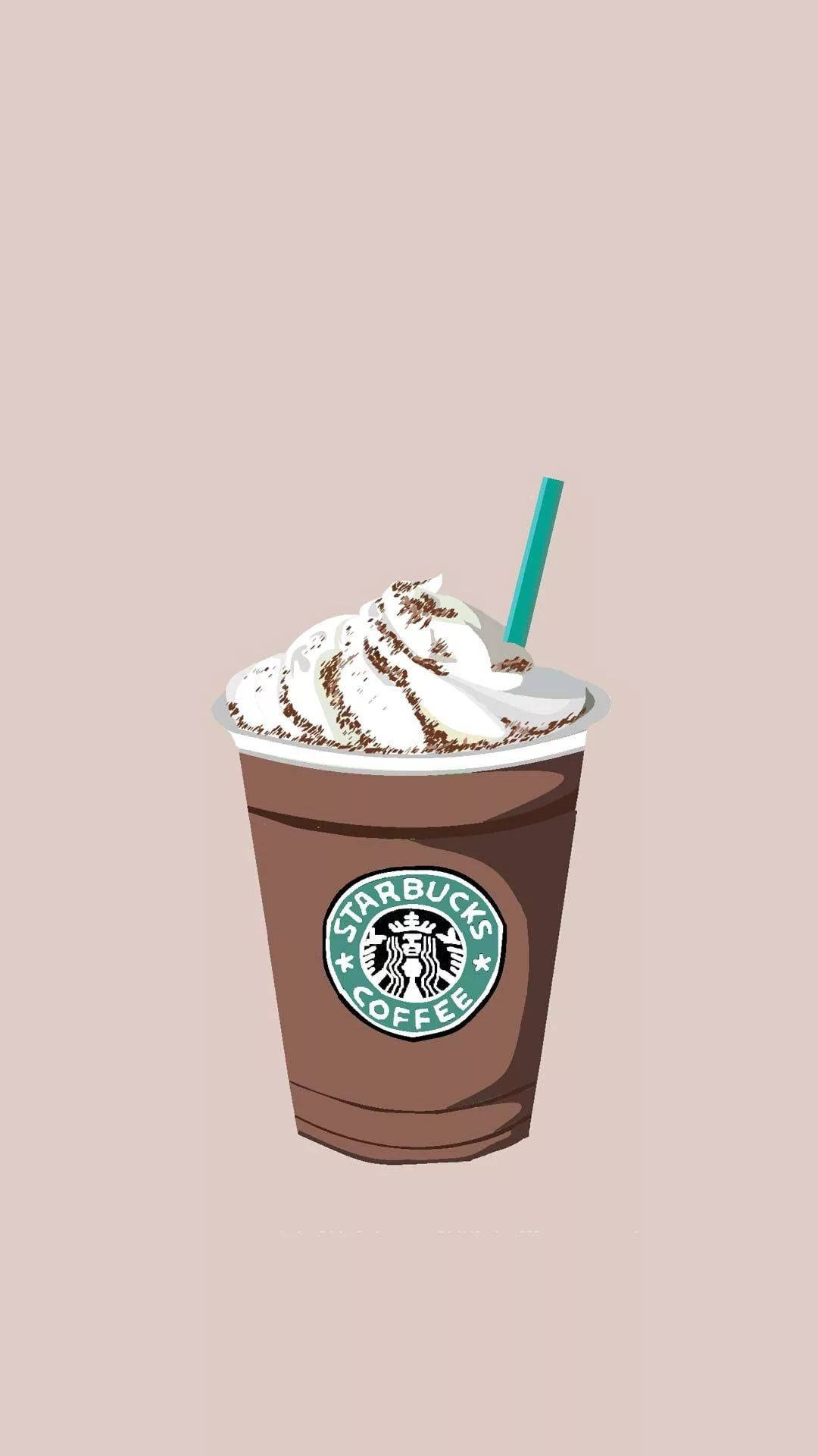 Starbucks Chocolate Drink Art Wallpaper