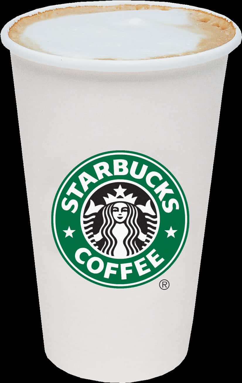 Starbucks Coffee Cup Branding PNG