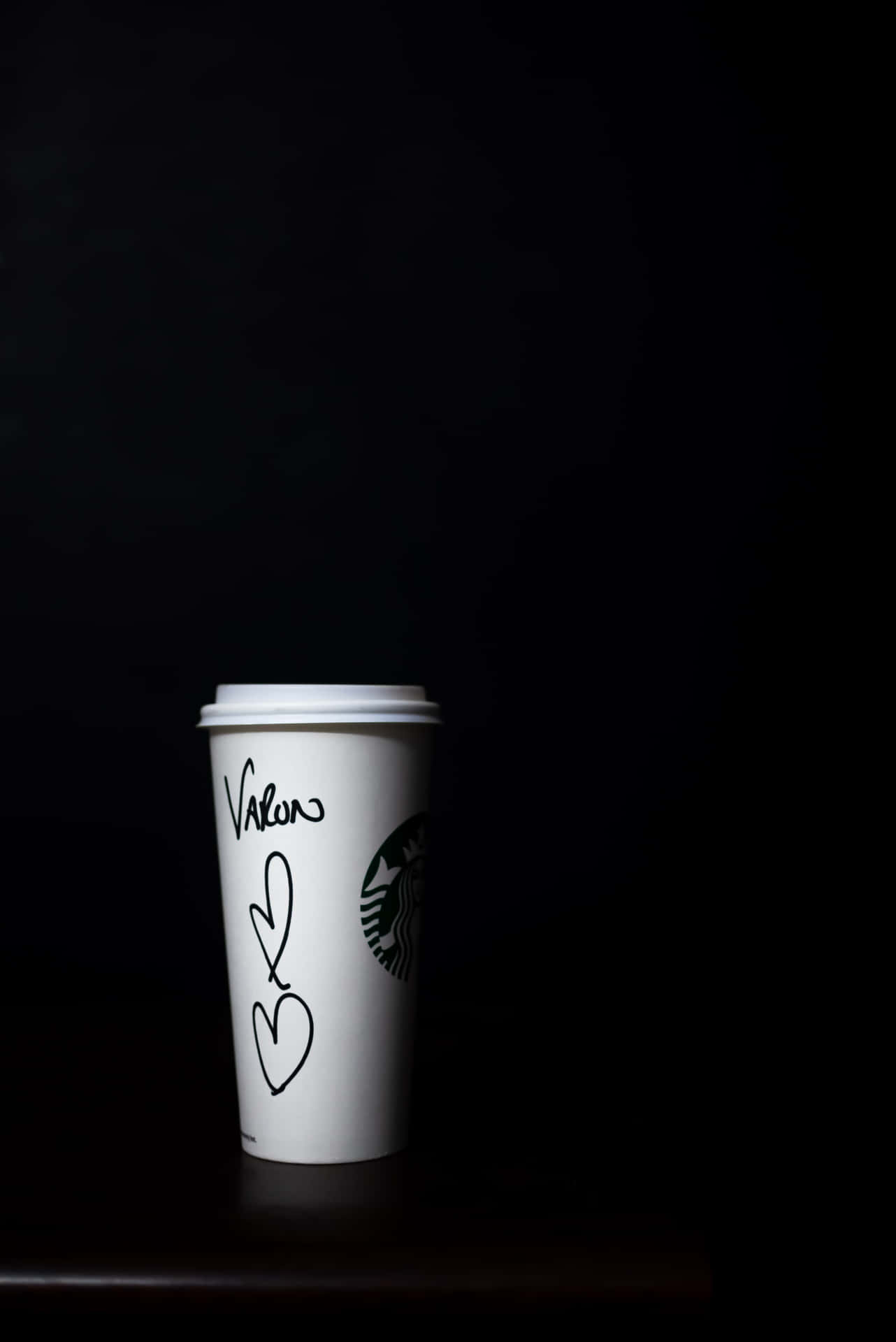 Starbucks Disposable Cup Aesthetic Phone Wallpaper
