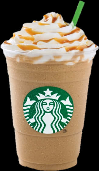 Starbucks Frappuccino Caramel Swirl PNG