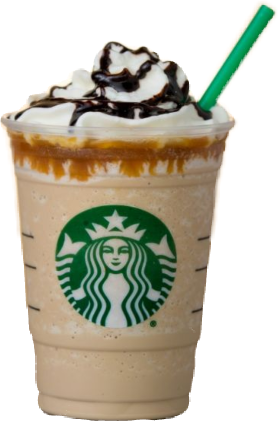 Starbucks Frappuccinowith Whipped Cream PNG