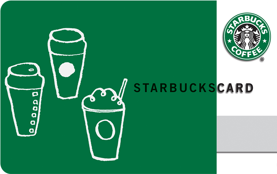 Starbucks Gift Card Design PNG