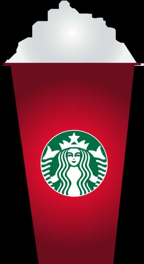 Starbucks Red Cup Logo PNG
