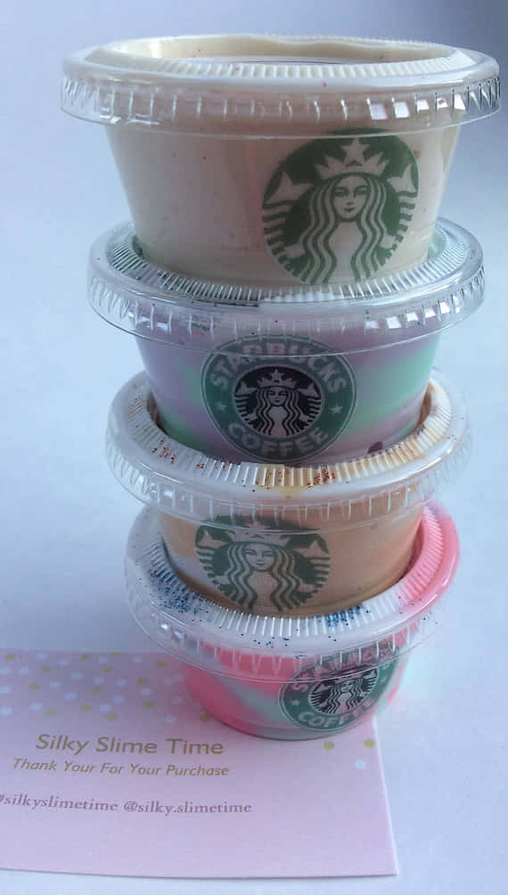Starbucksslime Cup Bilder
