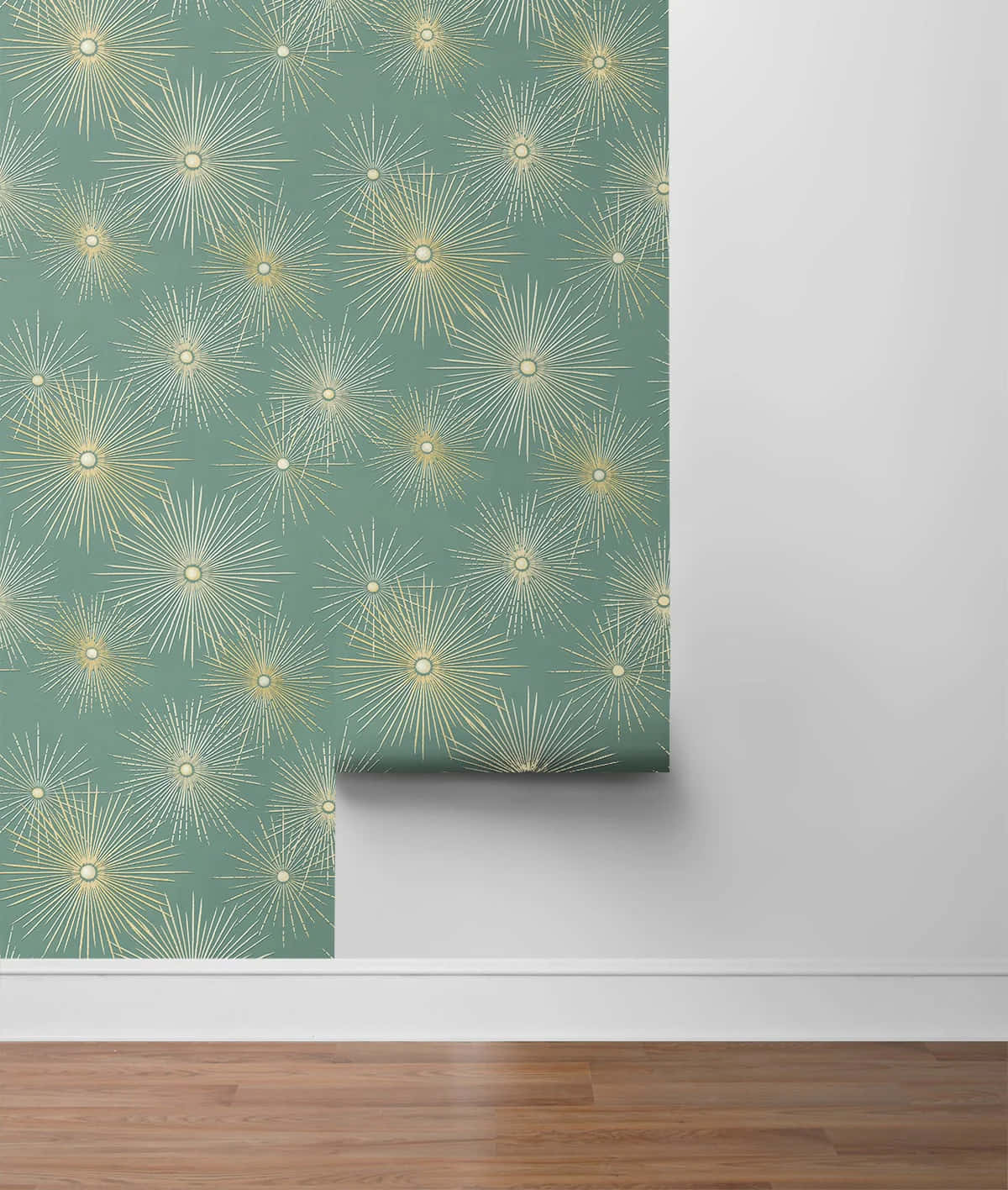 Starburst Pattern Wallpaper Roll Wallpaper