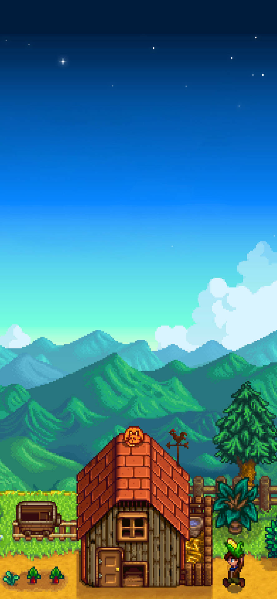 Live a life at Stardew Valley Wallpaper