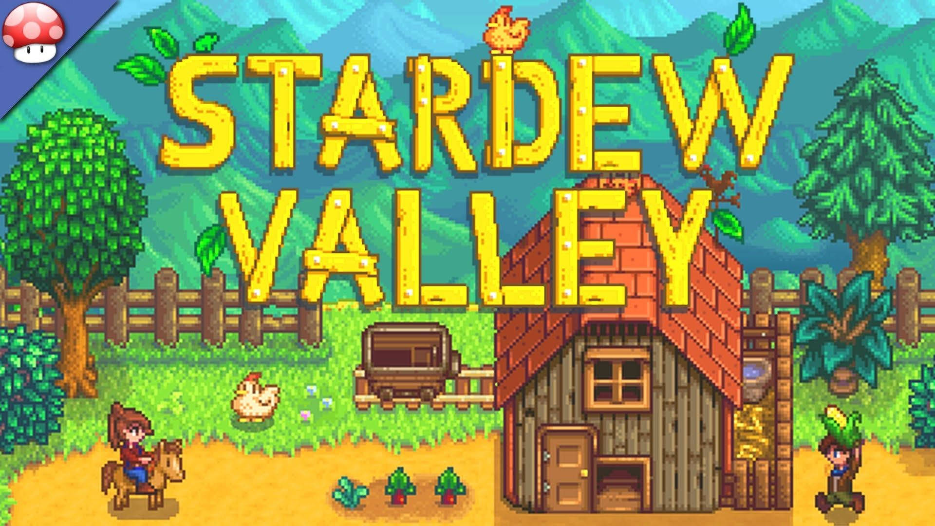 Stardew Valley Logo Poster Wallpaper