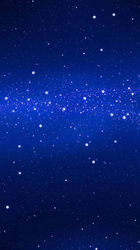 Stardust Blue Space Phone Wallpaper