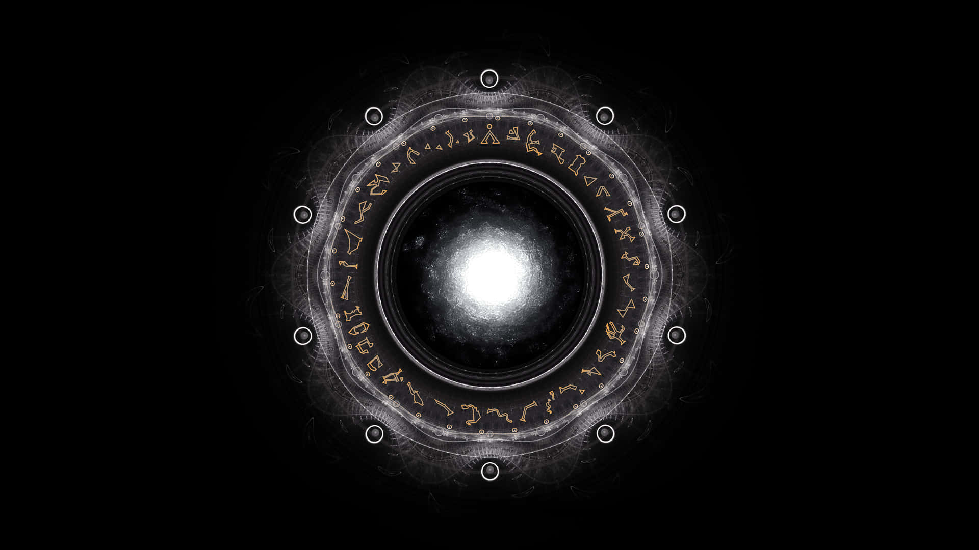 Entdeckedie Geheimnisse Des Universums Mit Der Kraft Des Stargate. Wallpaper
