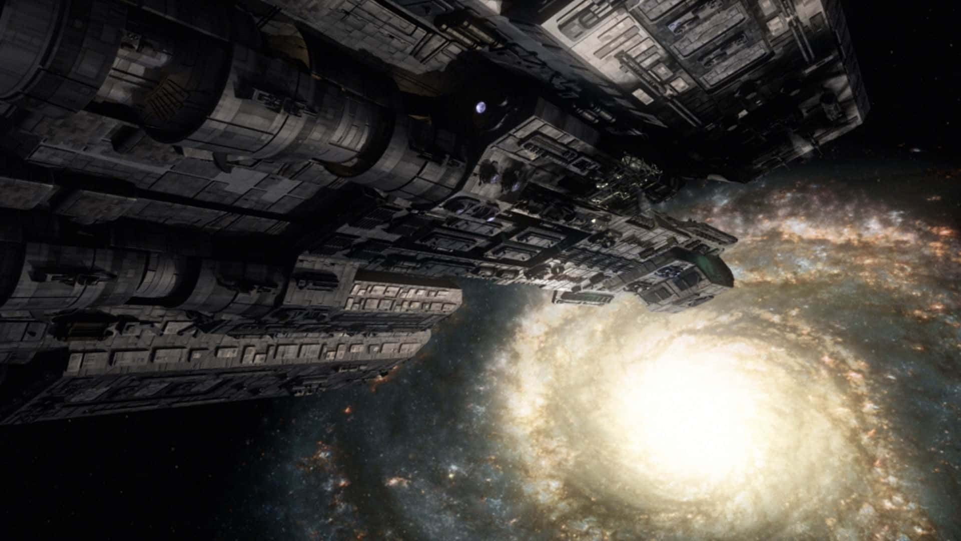 Experience the wonder of traversing the Universe with Stargate Wallpaper