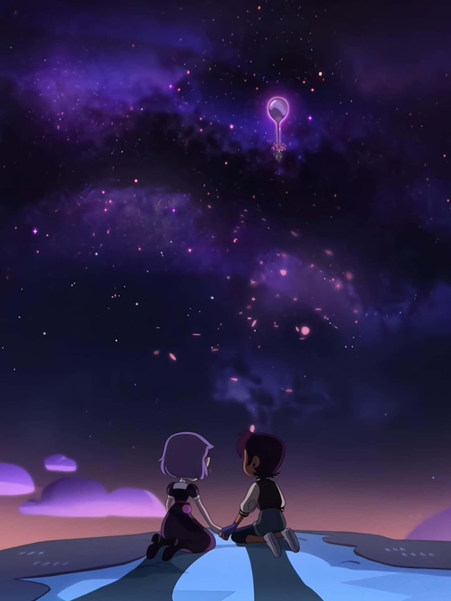 Stargazing Animated Characters Lumity Wallpaper