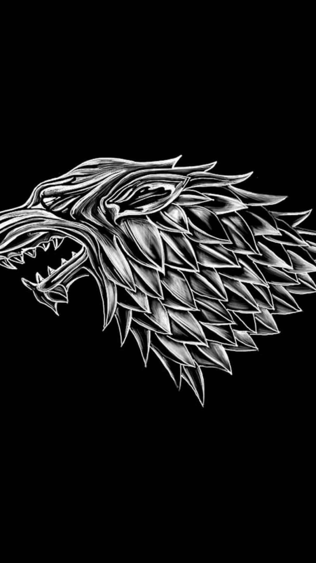 House Stark Sigil Wallpaper - Download to your mobile from PHONEKY