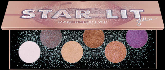 Starlit Makeup Palette Glitter Edition PNG