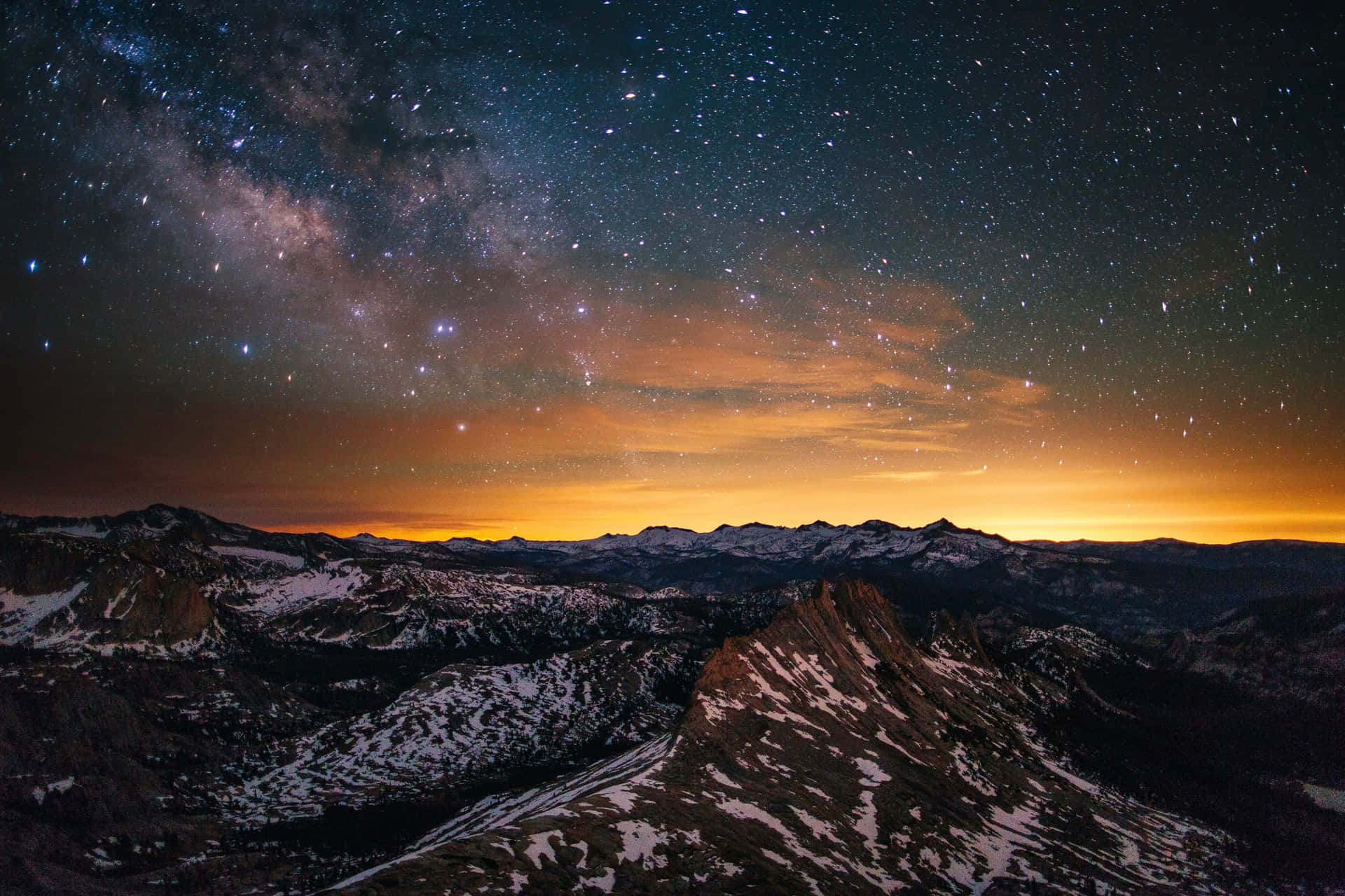 Timeless: A breathtaking awe-inspiring night sky filled with stars