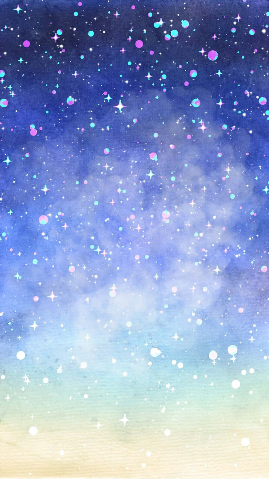 Starry_ Gradient_ Background Wallpaper