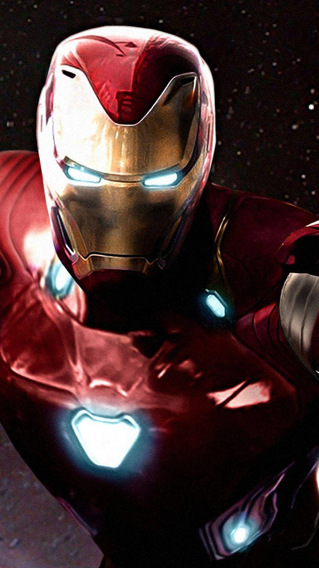 Starry Iron Man Iphone Wallpaper