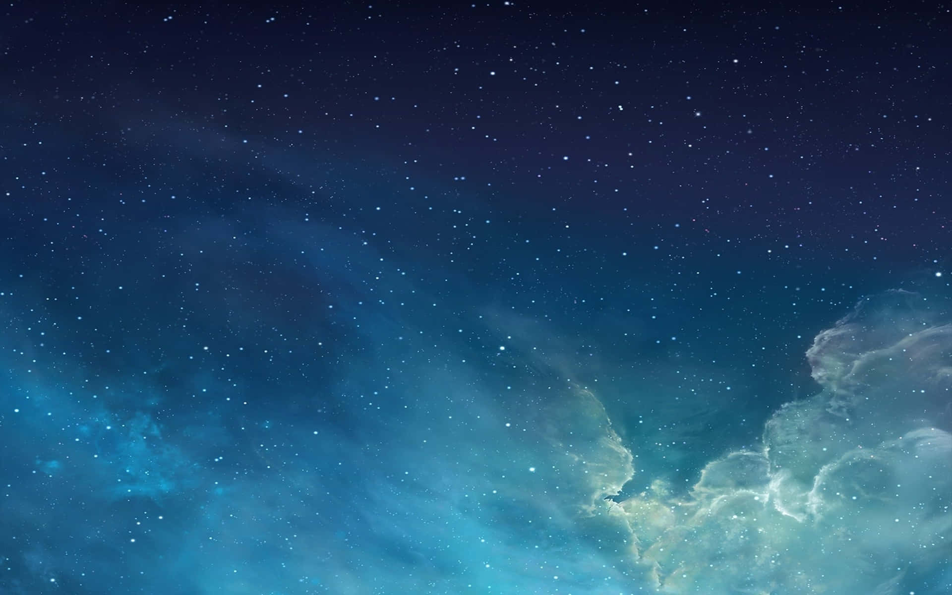Starry Nebula Sky Backdrop Wallpaper