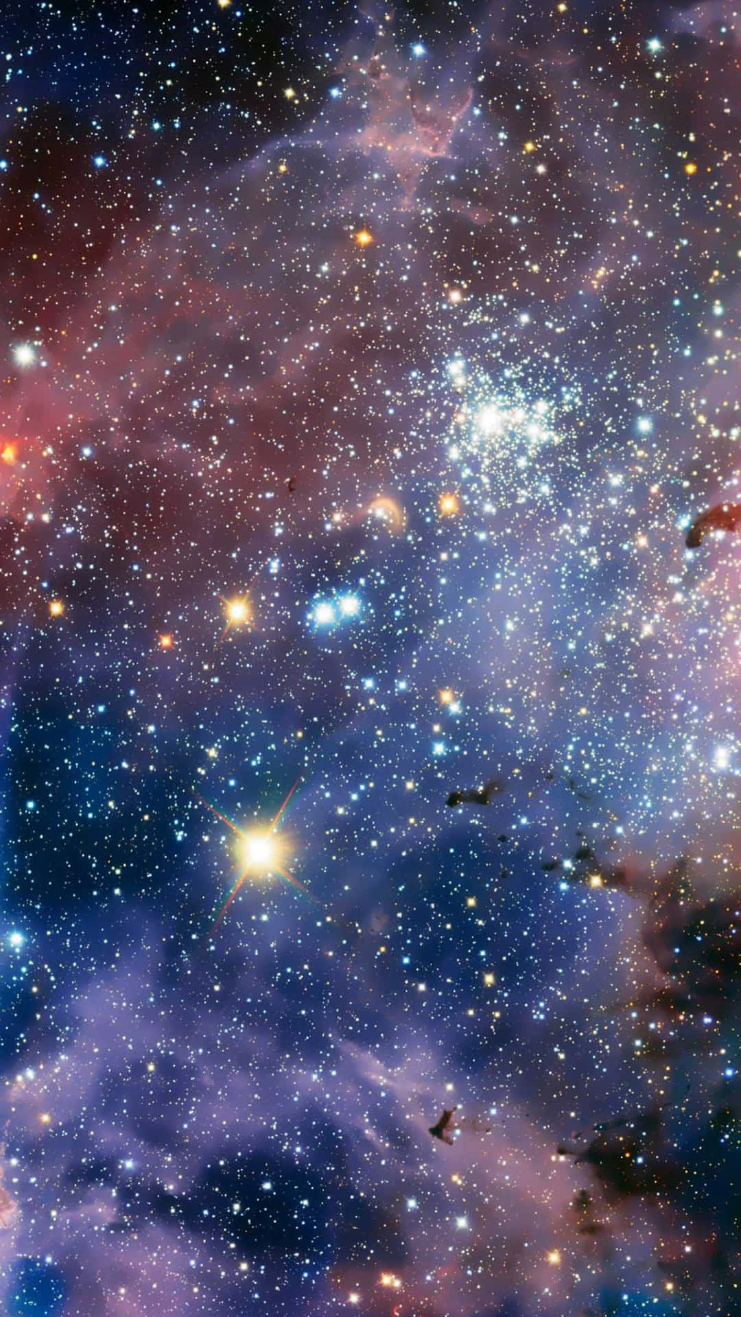 Starry Nebula Space View Wallpaper