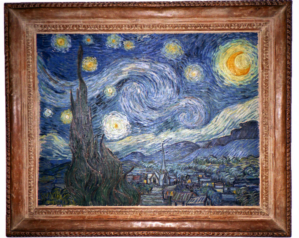 Starry Night At Van Gogh Museum Wallpaper