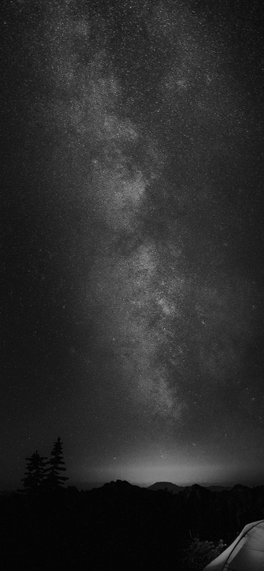 Starry Night Black Apple Iphone Wallpaper