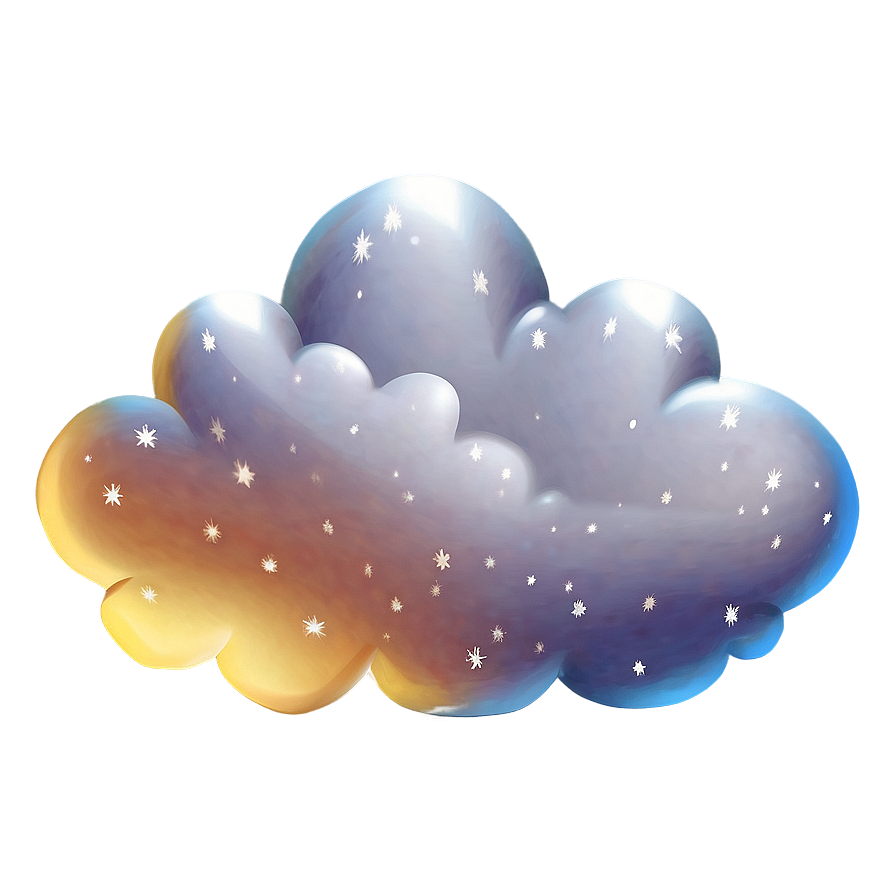 Starry Night Cloud Png 93 PNG