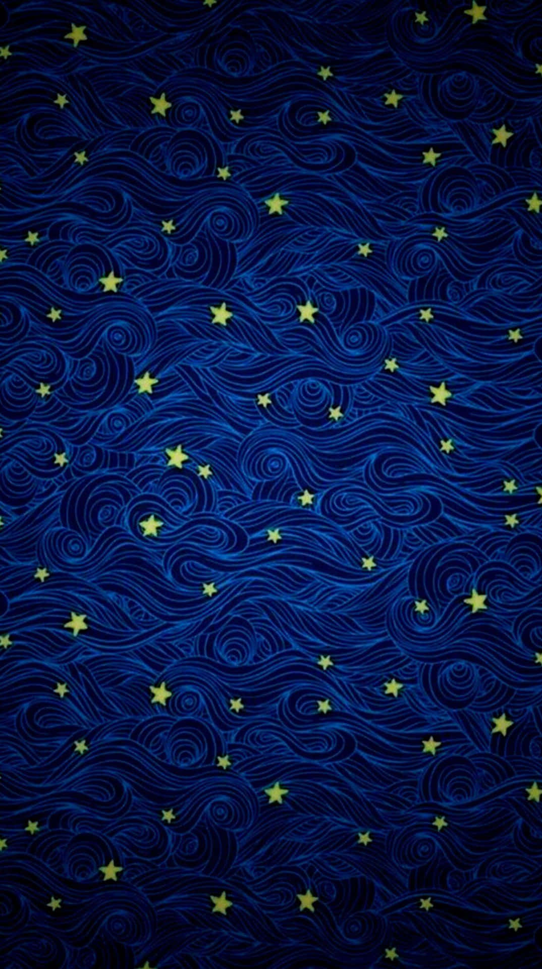 Starry Night Inspired Phone Wallpaper Wallpaper