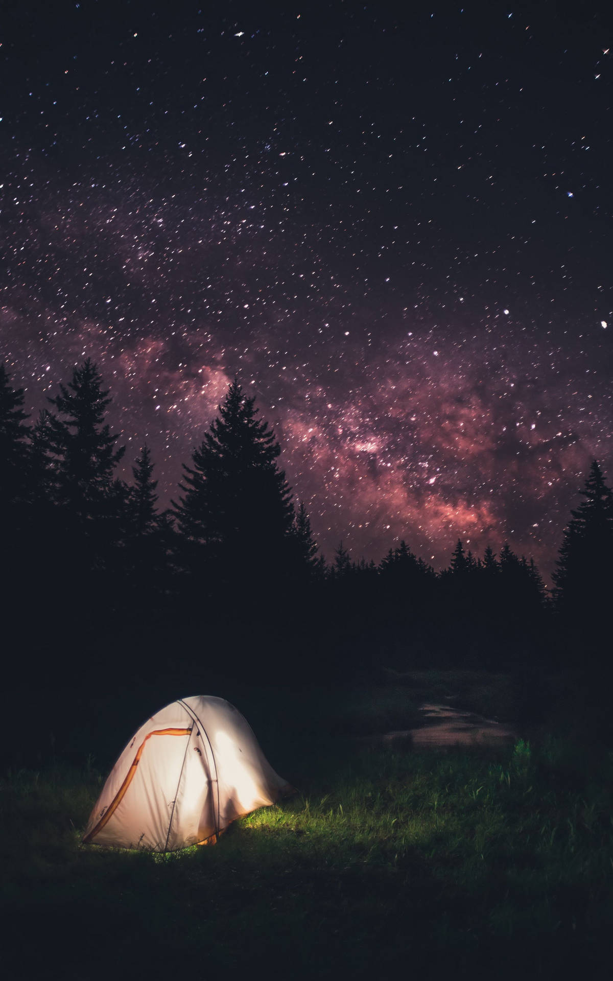 Starry Night Mobile Background