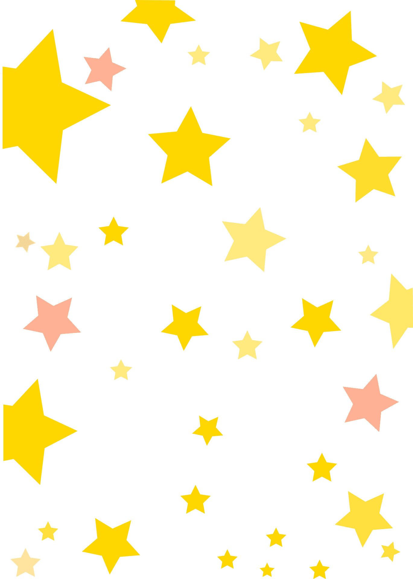Starry Night Pattern Vector PNG