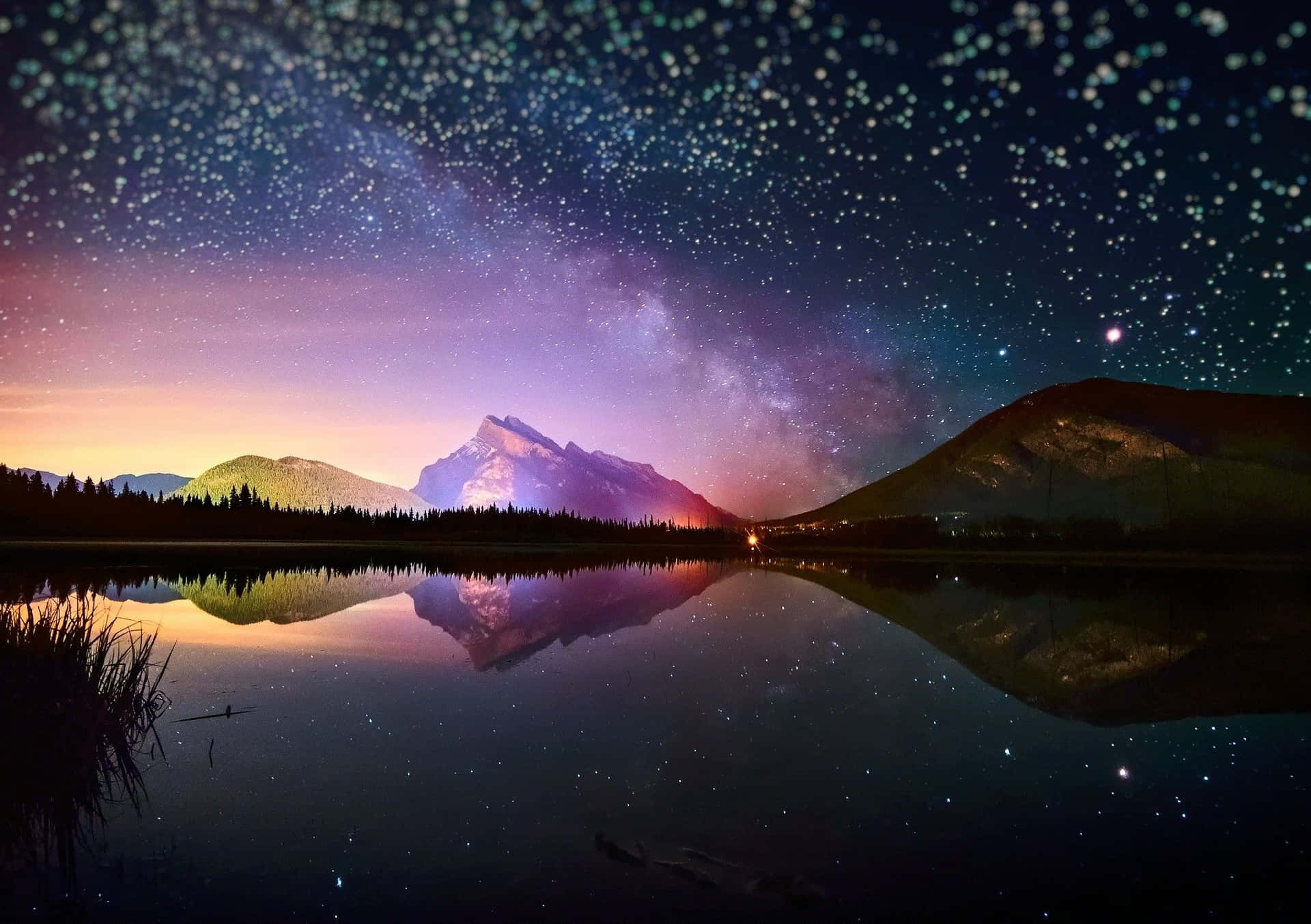 Starry Night Sky Wallpaper