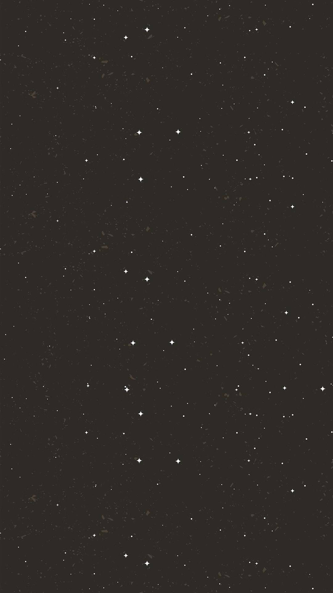 Starry Night Sky Minimal Dark Iphone