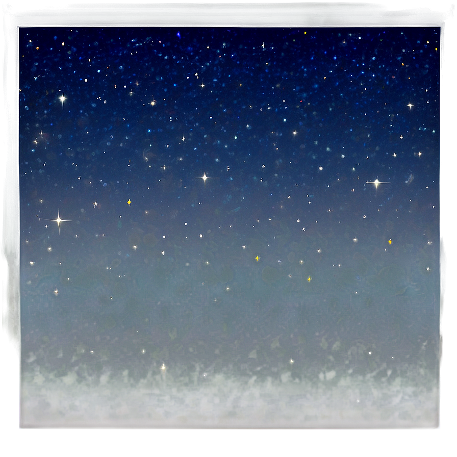 Starry Night Sky Overlay Png Bjj25 PNG