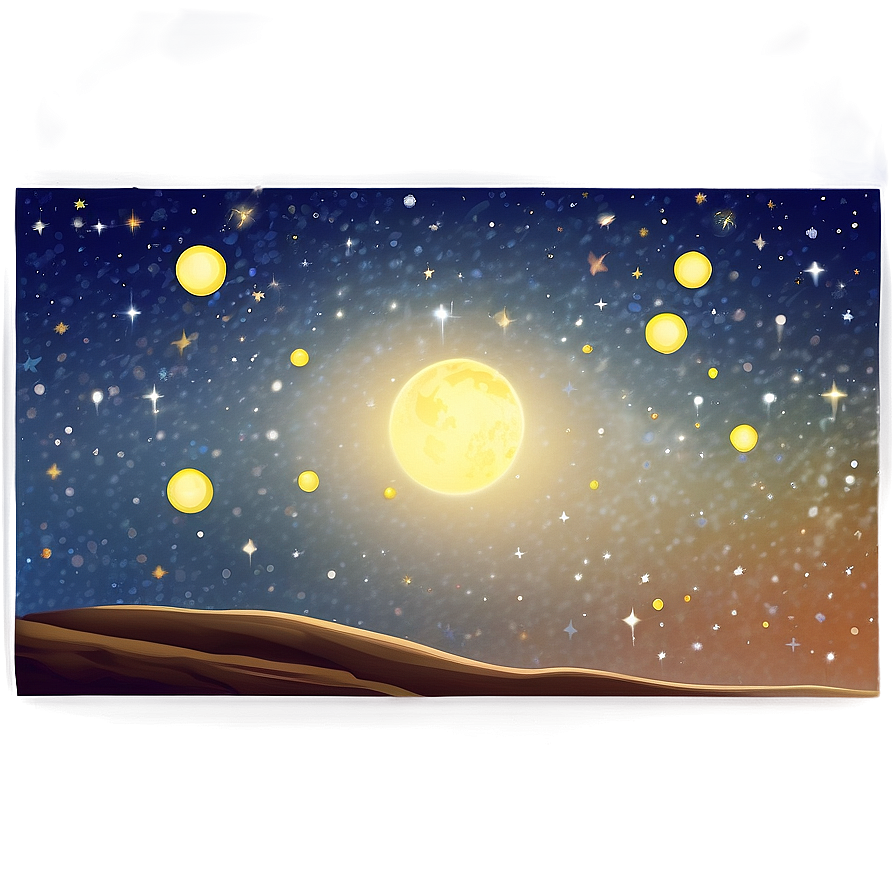 Starry Night Sky Png 77 PNG