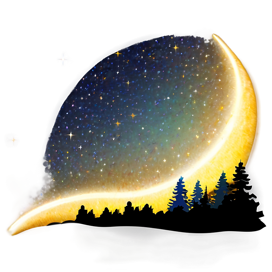 Starry Night Sky Png Vte14 PNG