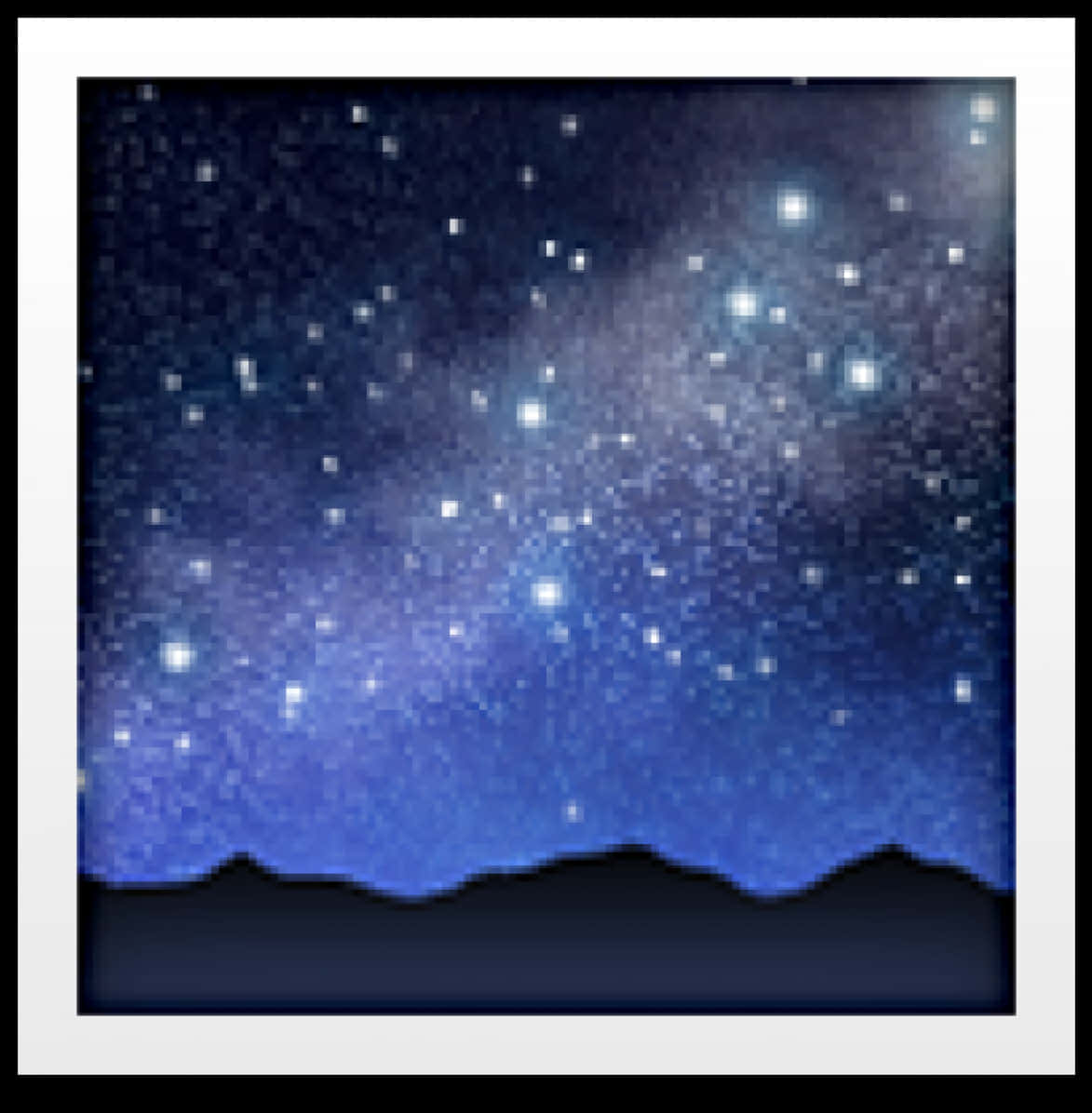 Starry Night Sparkle Texture PNG