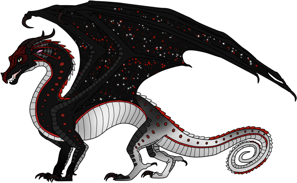 Starry Nightwing Dragon PNG