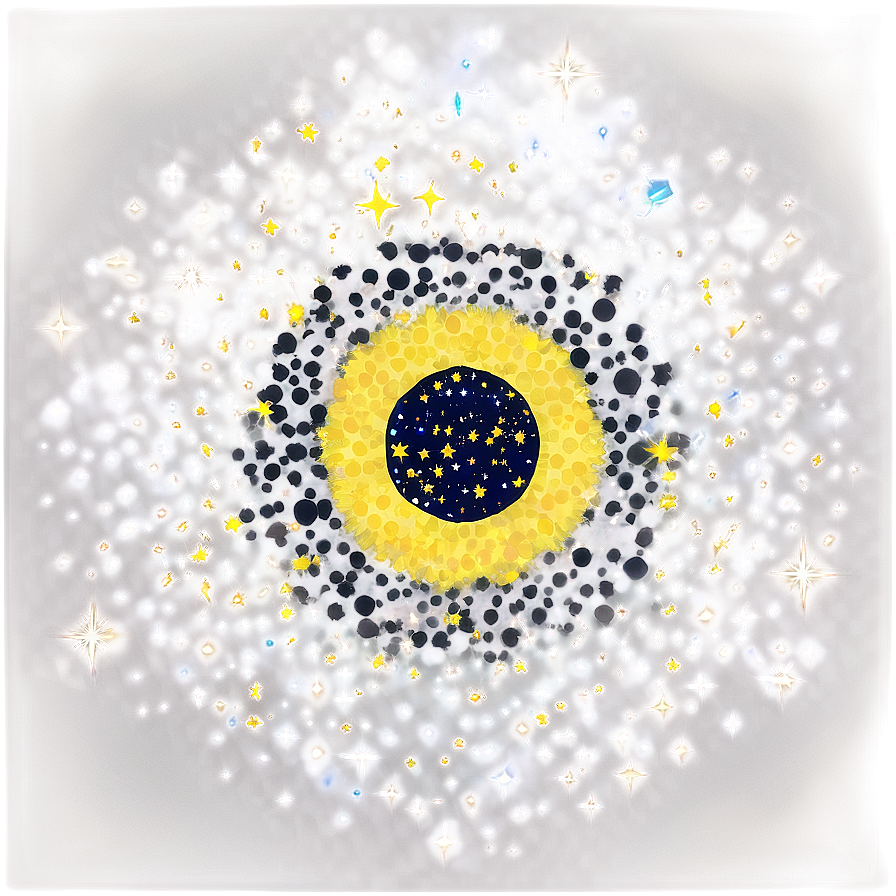 Starry Particle Night Png 06262024 PNG