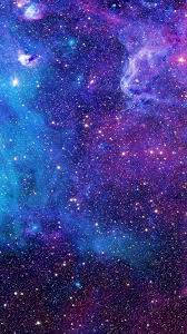 Starry Purple Galaxy Themes Wallpaper