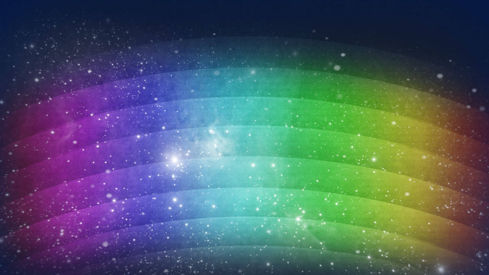 Starry Rainbow Wallpaper