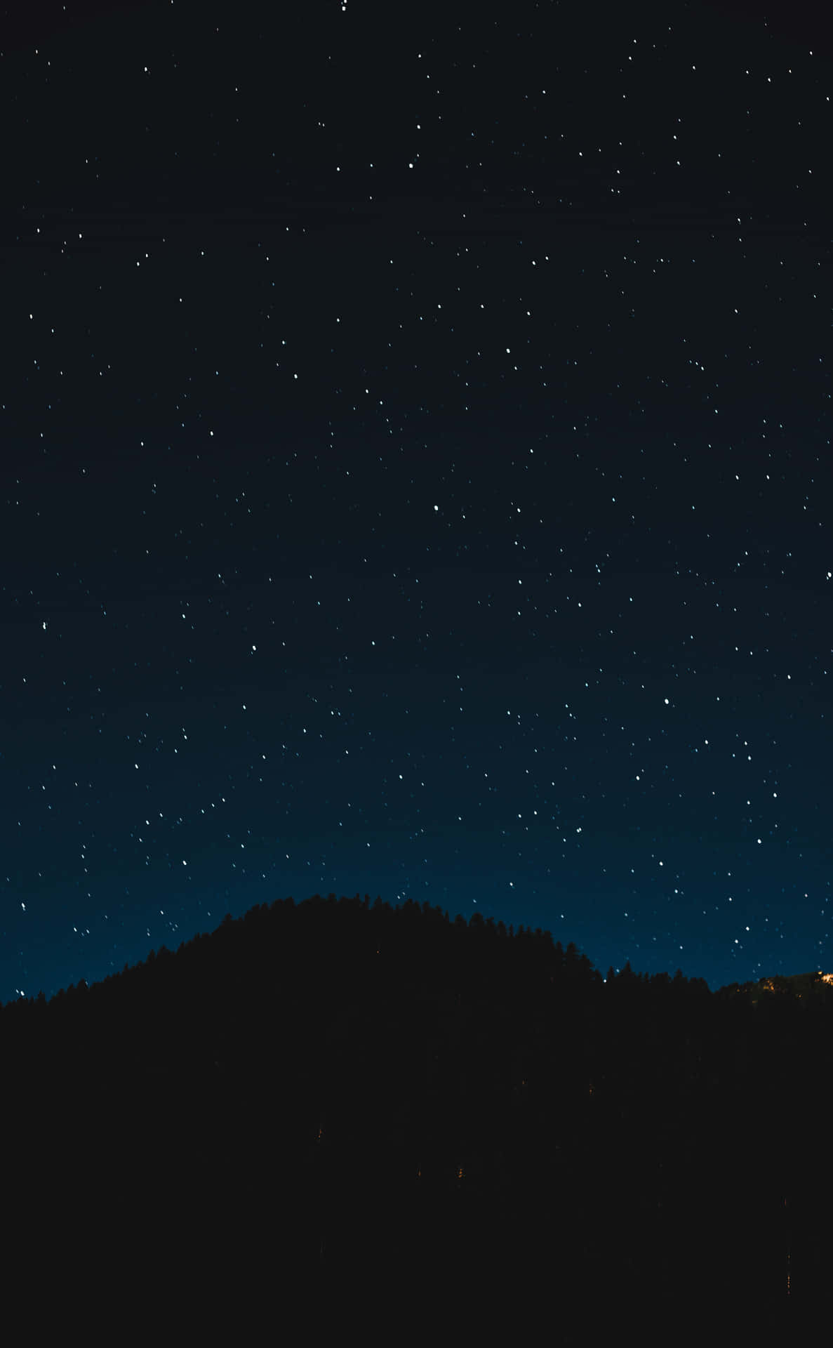 Stargazing Under a Majestic Night Sky