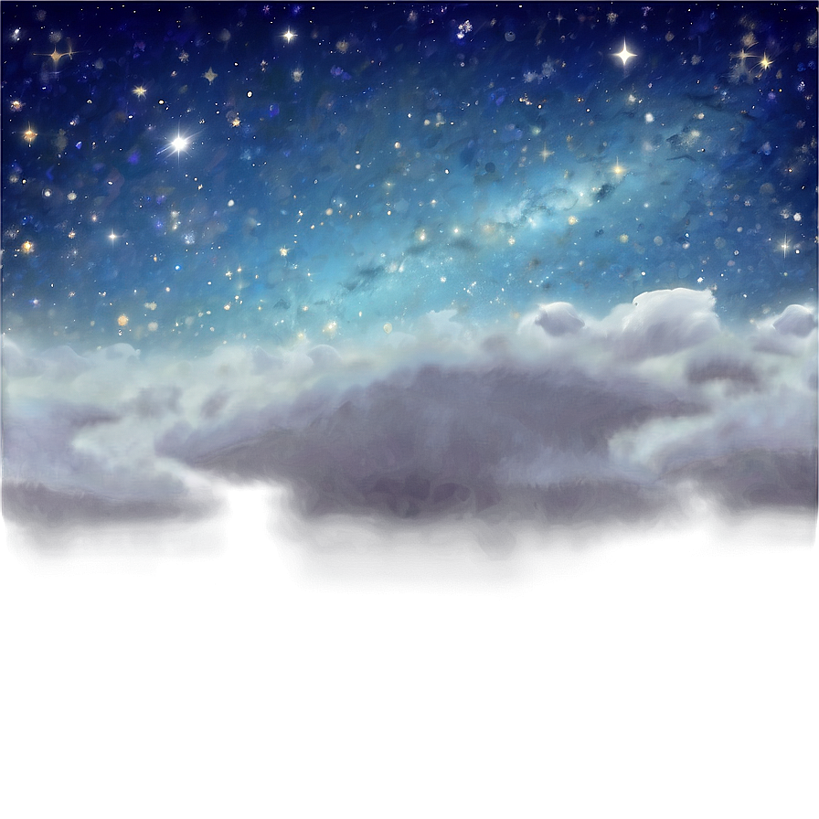 Starry Sky Dreamscape Png Vwt PNG